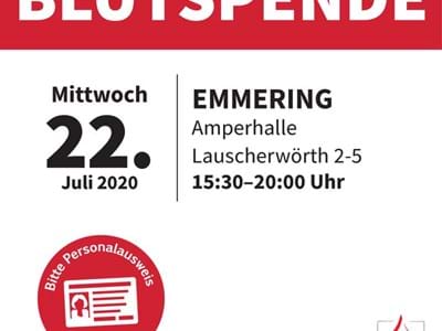 Blutspendedienst BRK am 22.07.2020